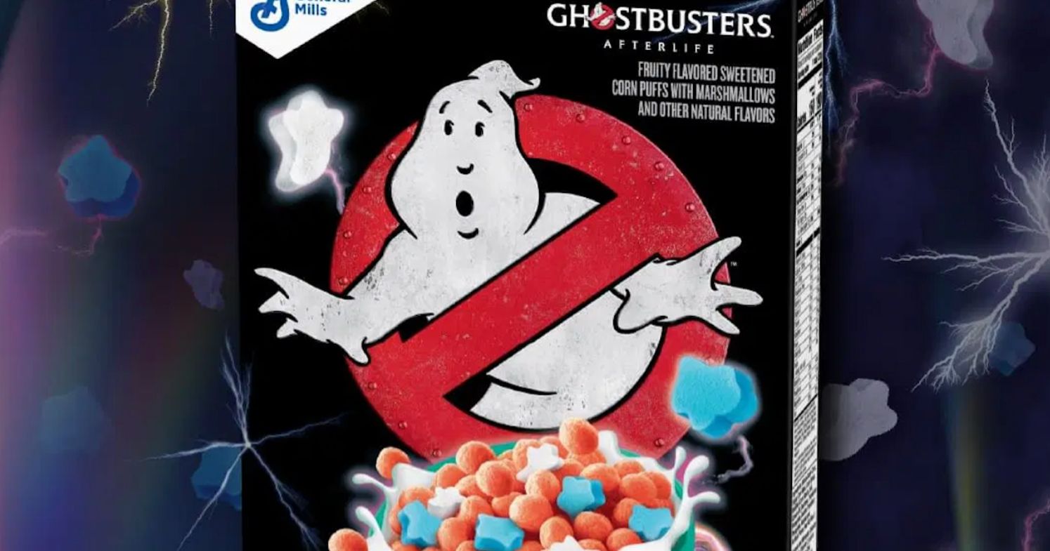Ghostbusters: Afterlife Cereal Is Unleashing Ectoplasm Marshmallows in Stores Now