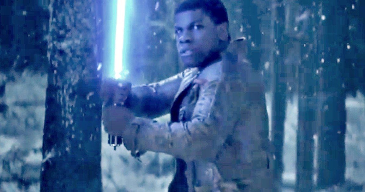 Star Wars: The Force Awakens Teaser Has Kylo Ren, Finn &amp; Lightsabers