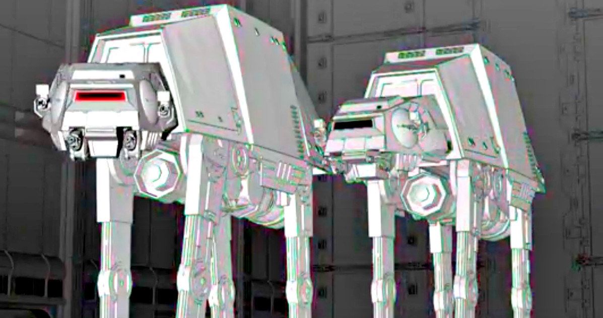 AT-AT Walkers Come to Life in New Star Wars Land Video