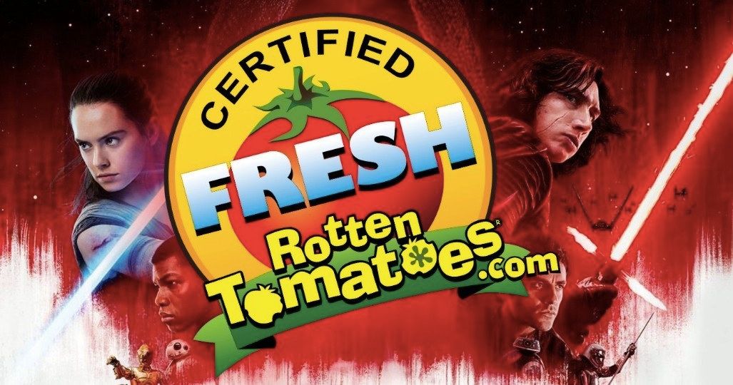 The Last Jedi Is Certified Fresh on Rotten Tomatoes, star wars last jedi  rotten