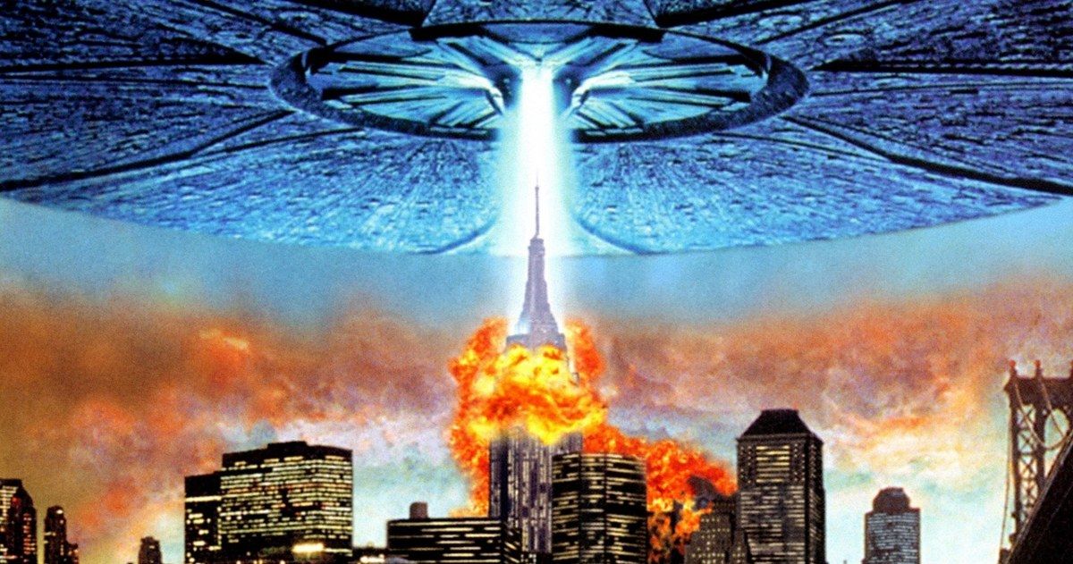 The White House blows up in Independence Day 