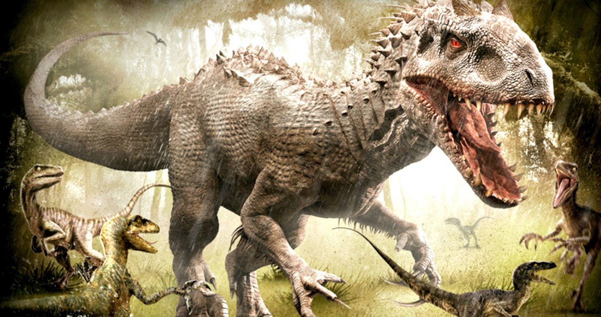 Jurassic World T-Rex and Indominus Rex Posters