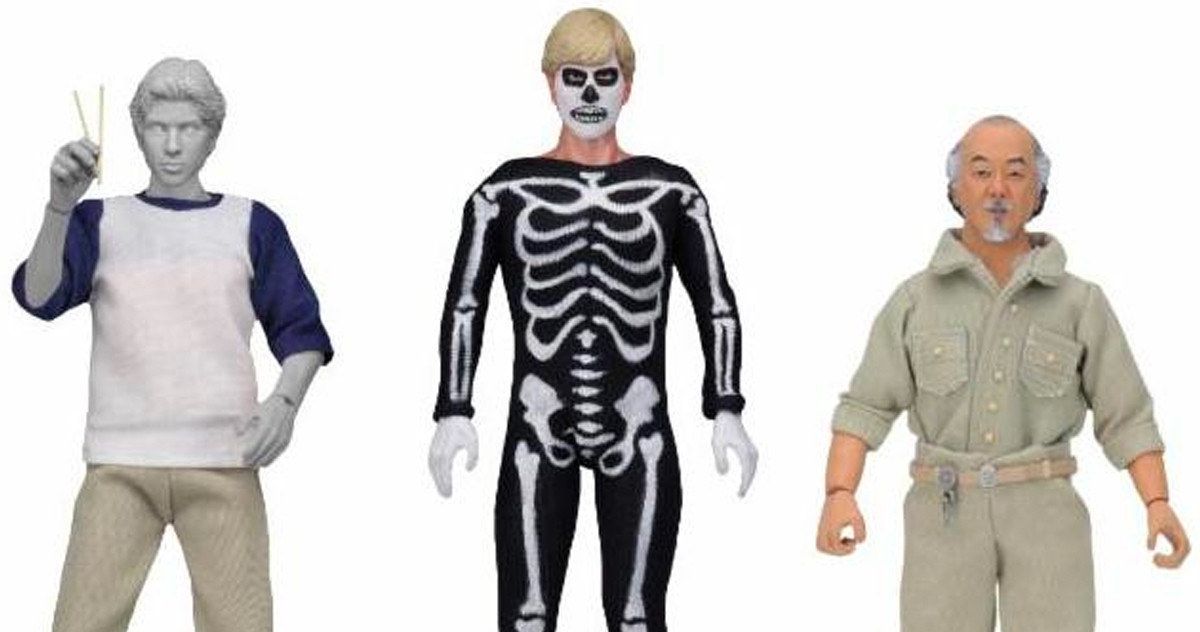Own Halloween Skeleton Cobra Kai Johnny with NECA's Karate Kid Action Figures