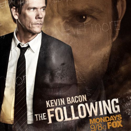 The Following Mid Season Promo Art with Kevin Bacon