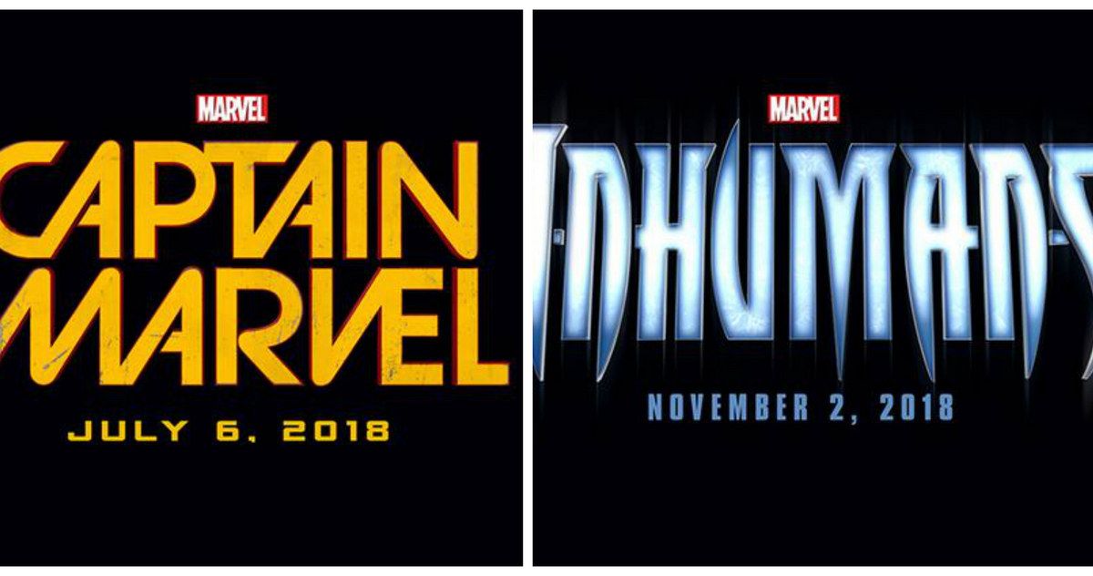 Inhumans and Captain Marvel Movies Are Coming in 2018