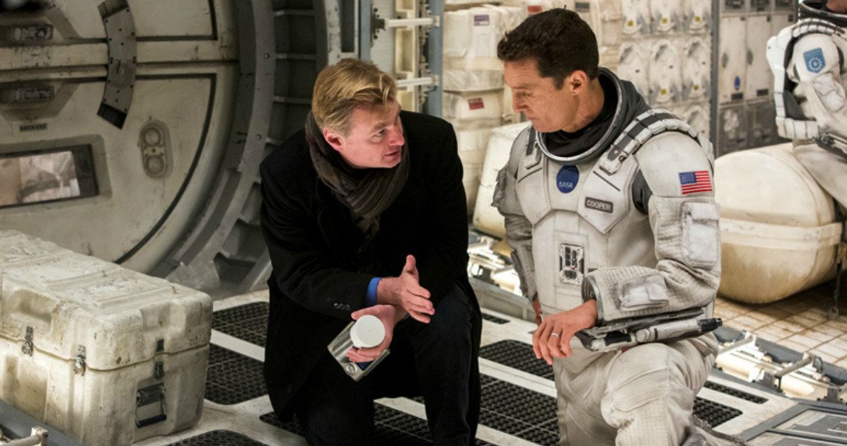 Interstellar Photos Go On Set with Director Christopher Nolan