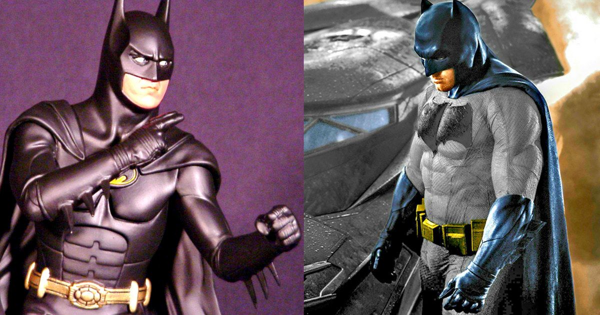 Keaton Isn't Jealous of Affleck, Declaring: 'I'm Batman'