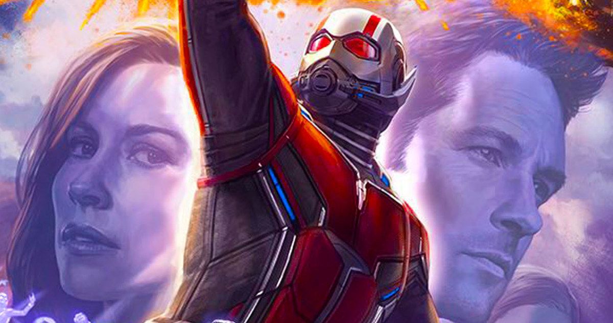 Ant-Man and the Wasp Reunite in Latest Photos from Marvel Set