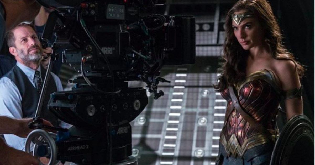 New Justice League Photo Goes Behind-the-Scenes with Wonder Woman
