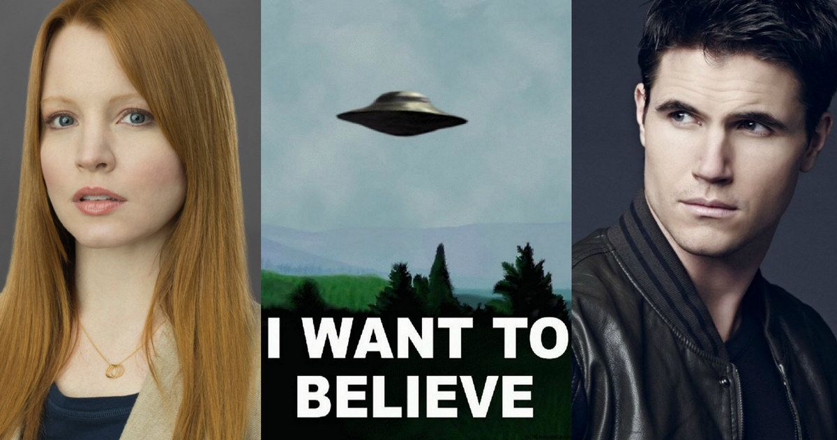X-Files Spinoff Happening with Robbie Amell &amp; Lauren Ambrose?