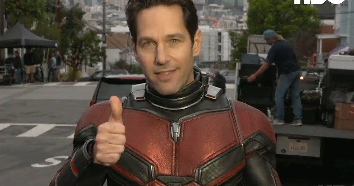 Paul Rudd Suits Up for 'Ant-Man' Movie