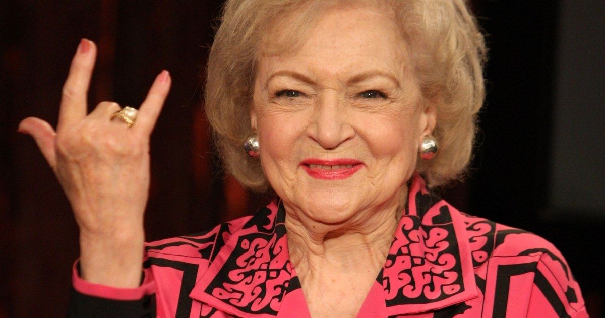 Betty White Bows Down to Vodka and Hotdogs on 96th Birthday