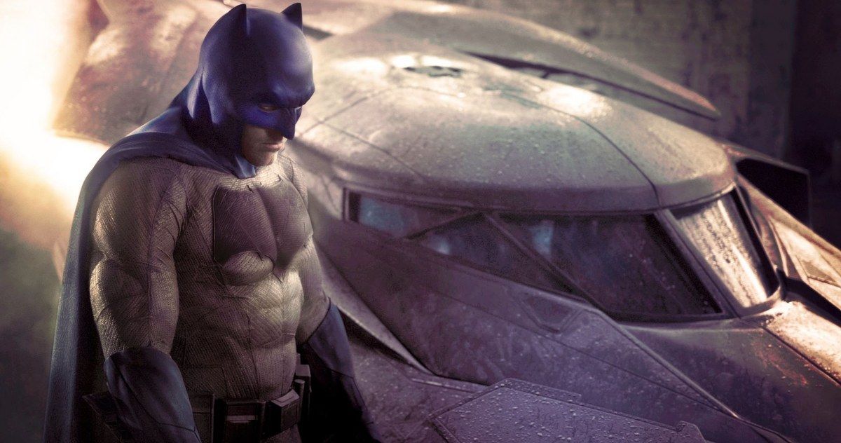 Get a Better Look at New Batmobile from Batman Vs. Superman