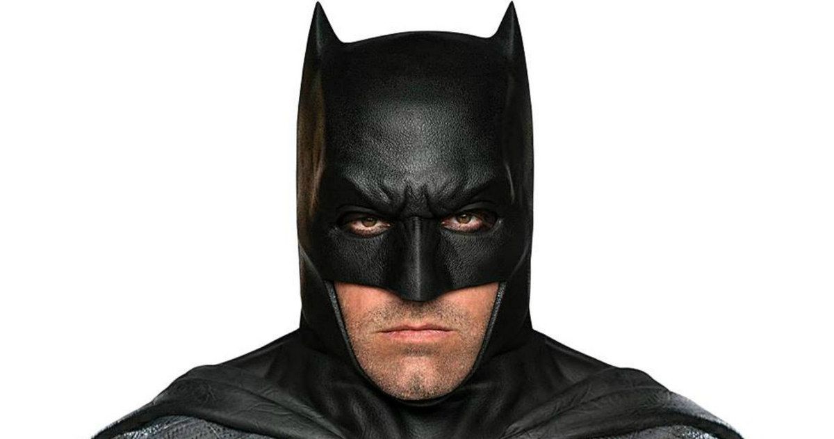 Batman v Superman Full Color Photo of Affleck in Costume