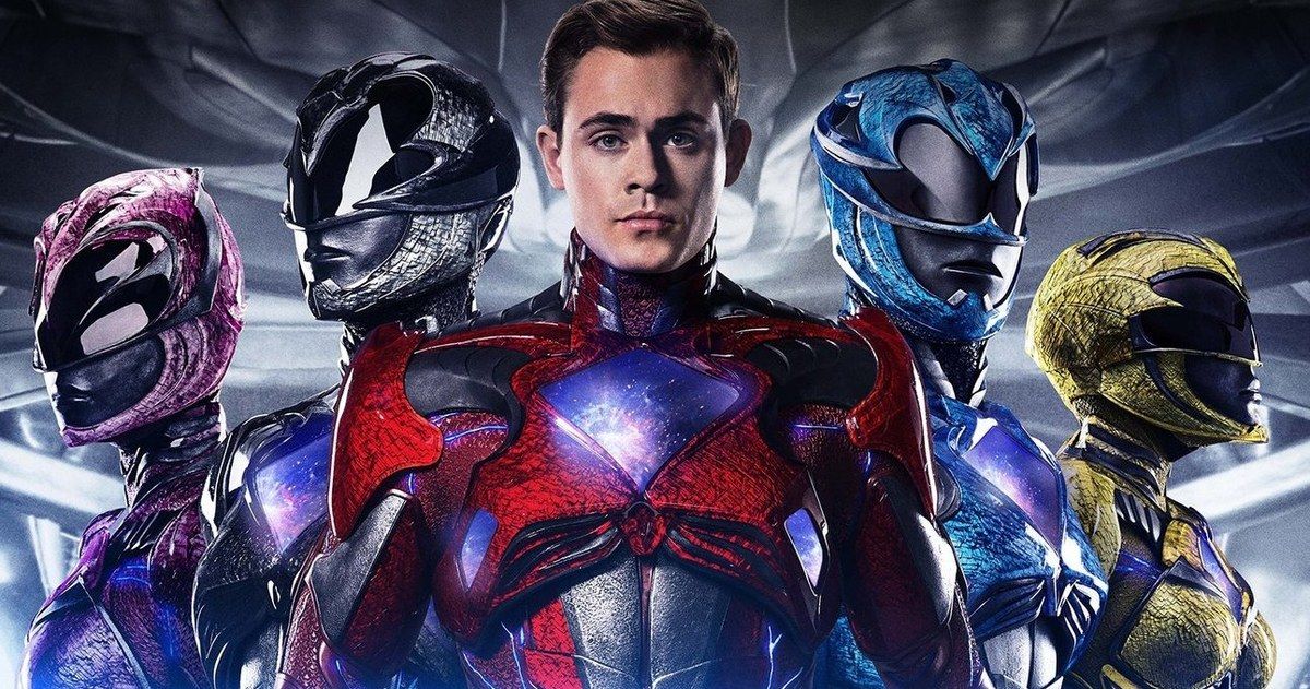 Red Ranger Goes Unmasked in Power Rangers Character Posters