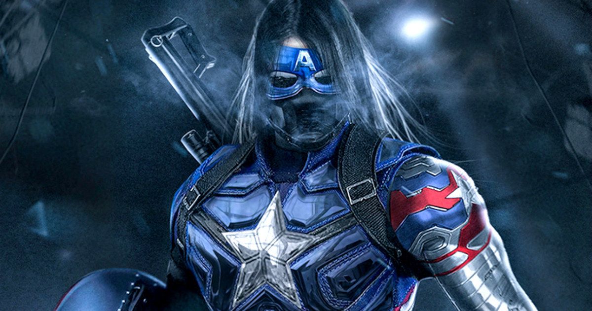 What Winter Soldier May Look Like as Captain America in Infinity War