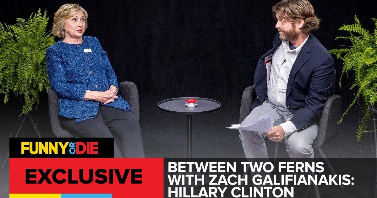 Hillary Clinton Takes on Zach Galifianakis in New Between Two Ferns Video