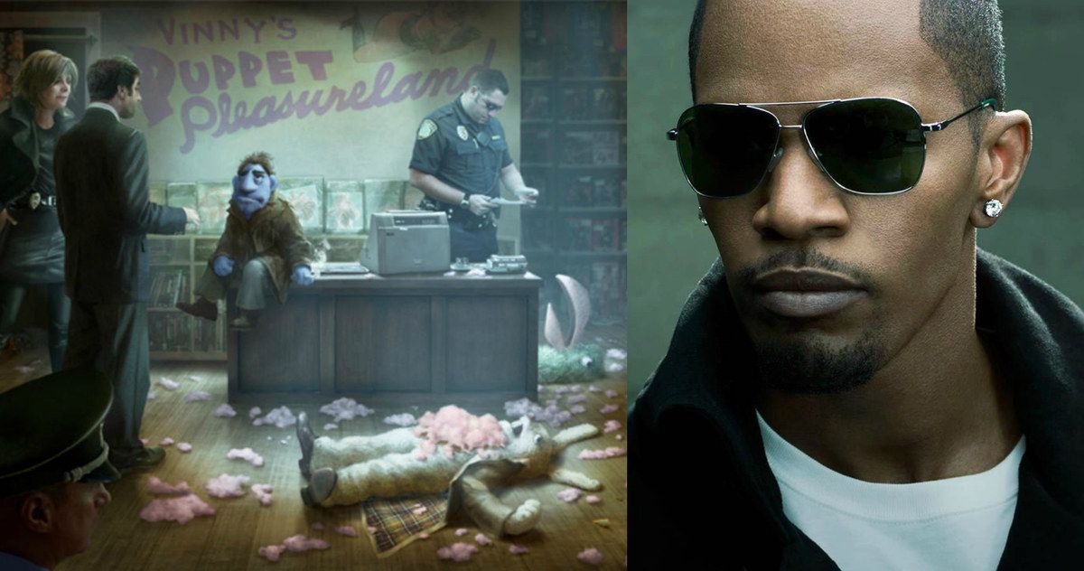 Jamie Foxx Gets R-Rated with Muppets in The Happytime Murders