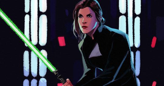 Luke and Leia Switch Places in Divisive Star Wars Fan Art