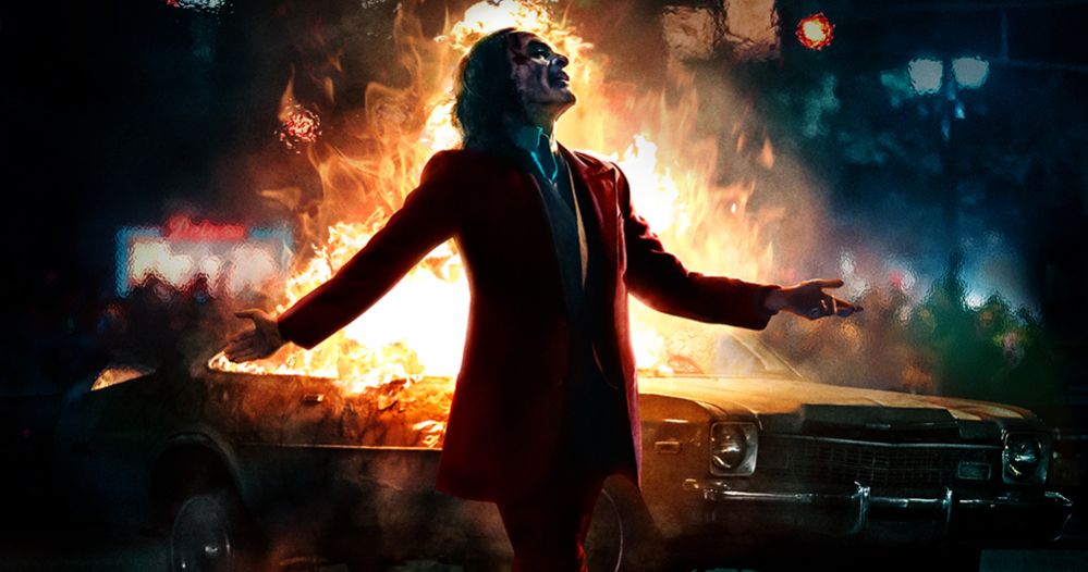 Joker IMAX Poster Has the Clown Prince Ready to Set the World on Fire