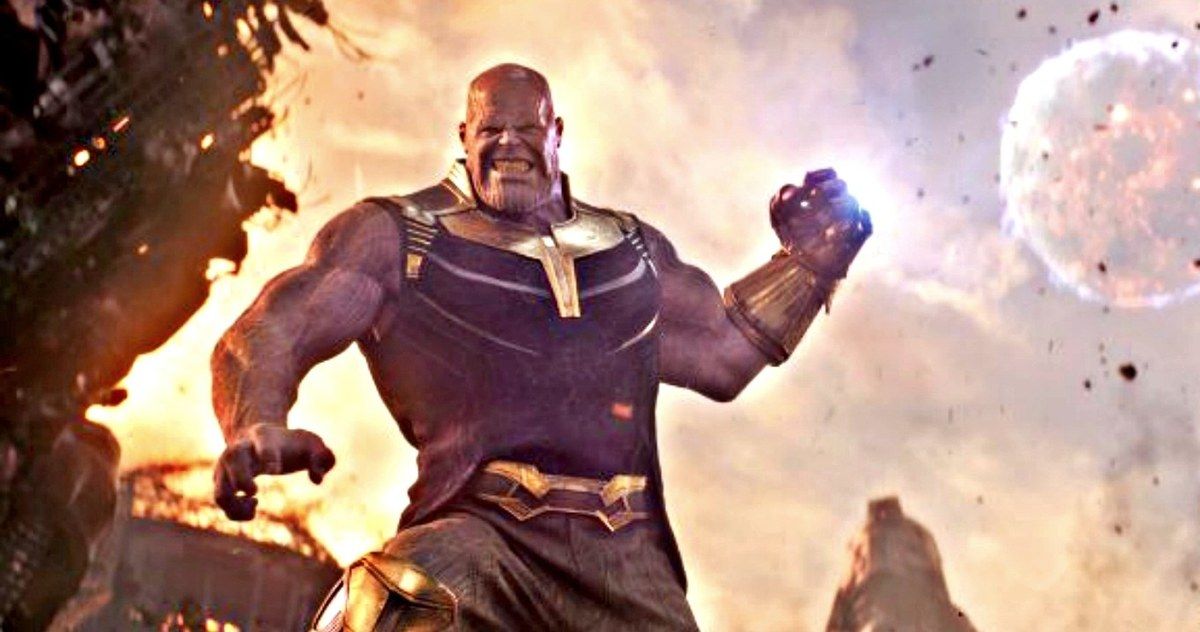 Latest Infinity War Images Show Thanos Throwing a Moon