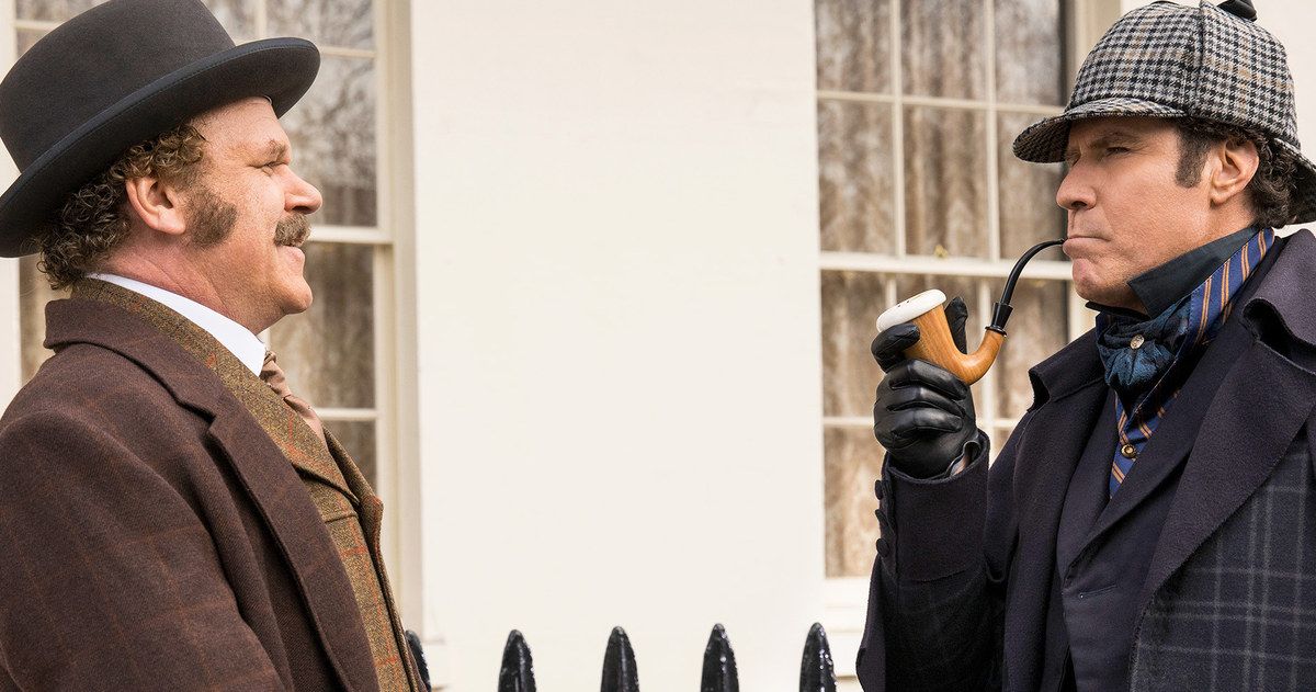 First Look at Will Ferrell and John C. Reilly as Holmes and Watson
