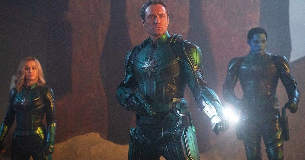 New Captain Marvel Action Figure Finally Reveals Jude Law's True Identity?