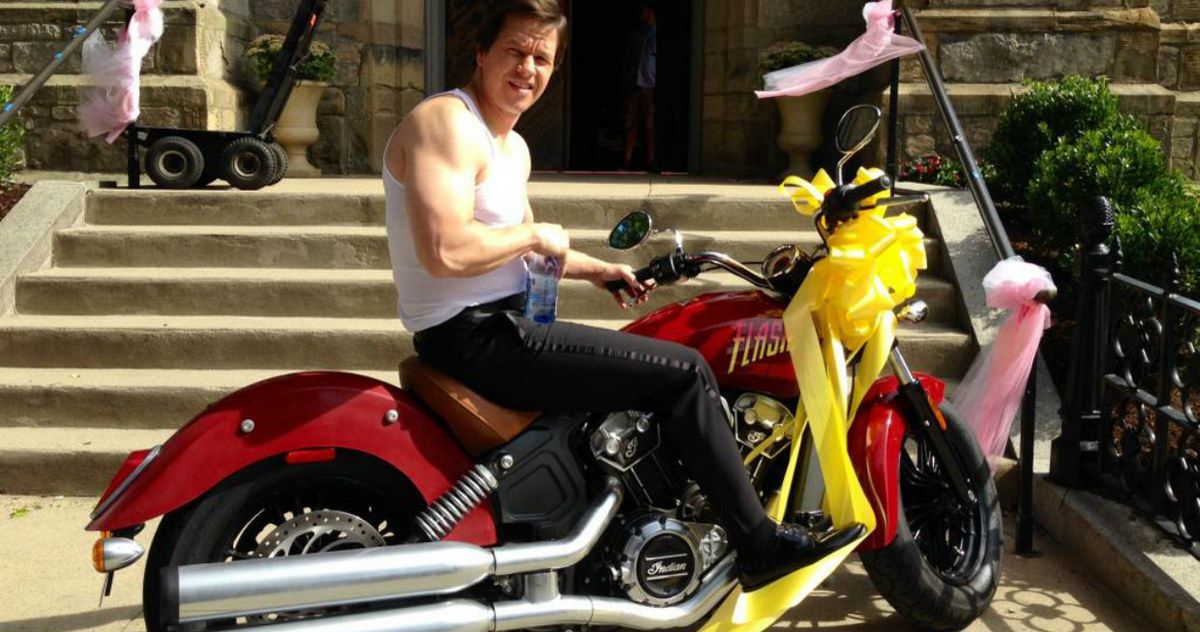 Ted 2 Photo Reveals Mark Wahlberg's Flash Gordon Motorcycle!