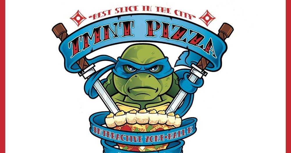 Comic-Con: Teenage Mutant Ninja Turtles Pizza Box Promo Art