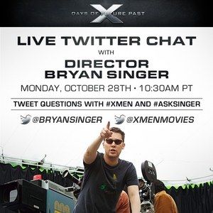 X-Men: Days of Future Past Director to Host a Live Twitter Chat on October 28