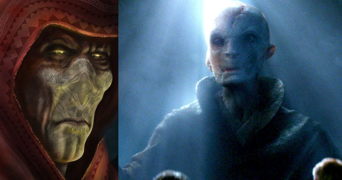Andy Serkis Denies Snoke Is Darth Plagueis in Star Wars: The Force Awakens