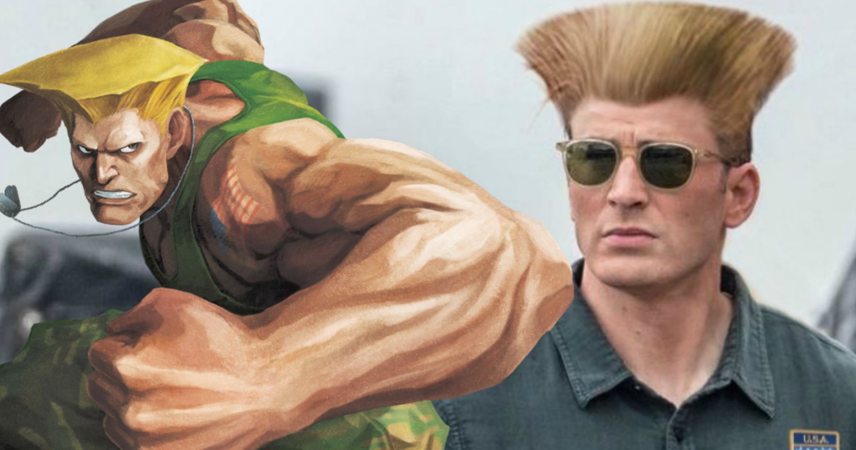 Street Fighter Reboot Fan Art Turns Chris Evans Into Guile