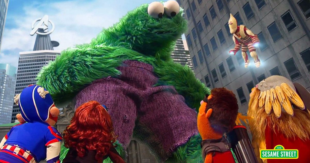 Avengers 2 Spoofed in Sesame Street Parody Video