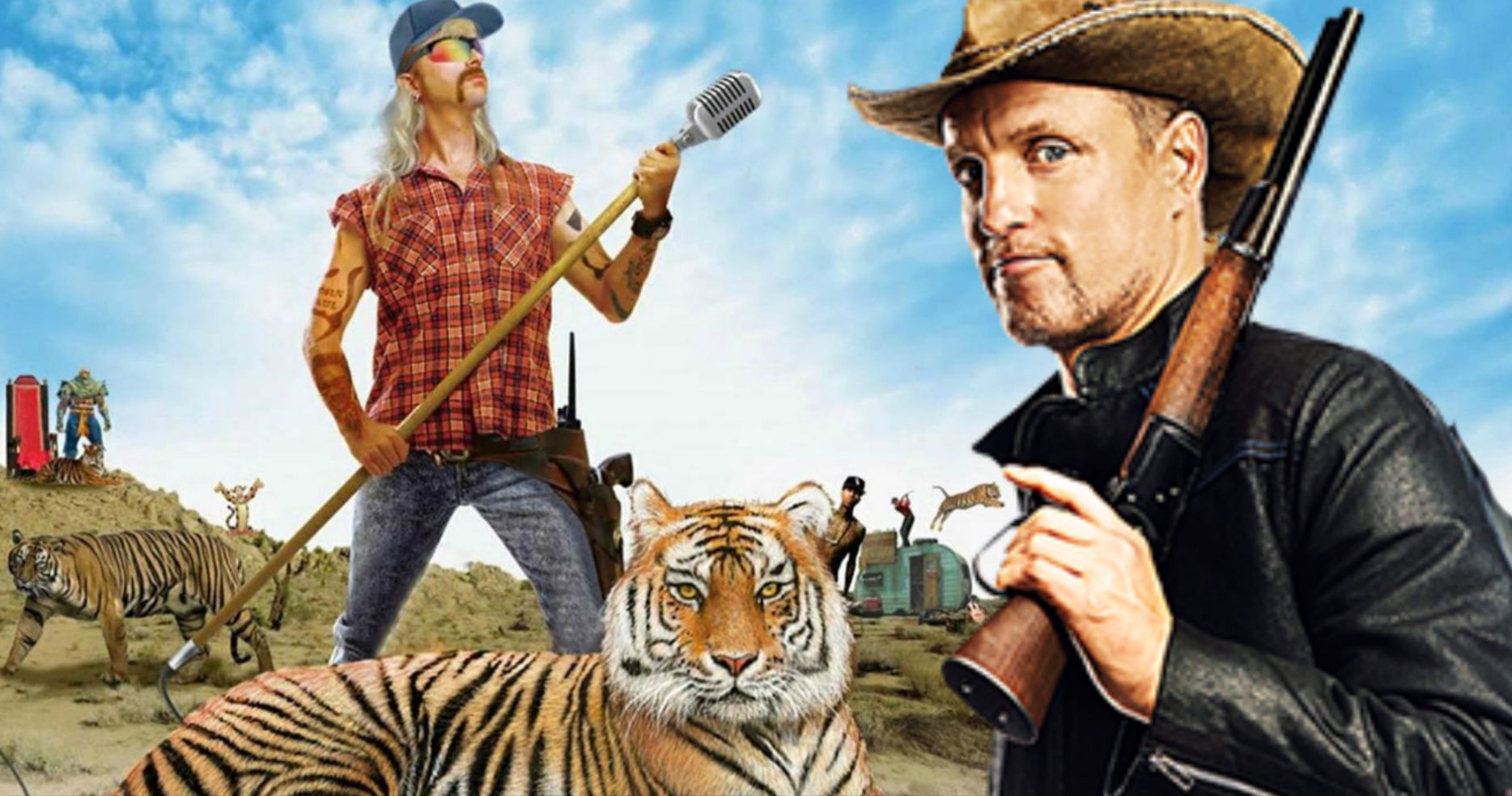 Tiger King Movie Cast: David Spade Thinks Woody Harrelson Would Be a Better Joe Exotic