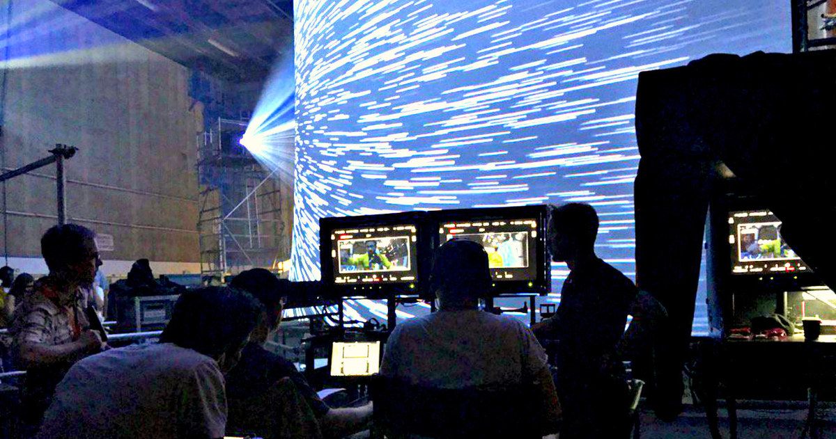 Lando Hits Hyperspace in Latest Han Solo Set Photo