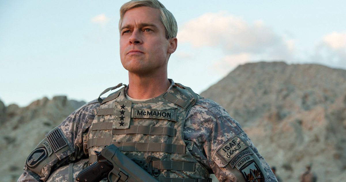 Netflix's War Machine Trailer Has Brad Pitt on the Firing Lines