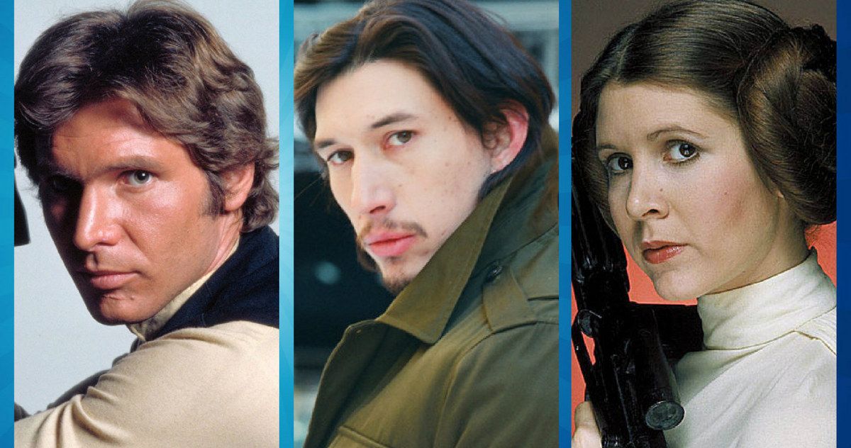 Is Adam Driver Playing Han Solo's Son in Star Wars 7?