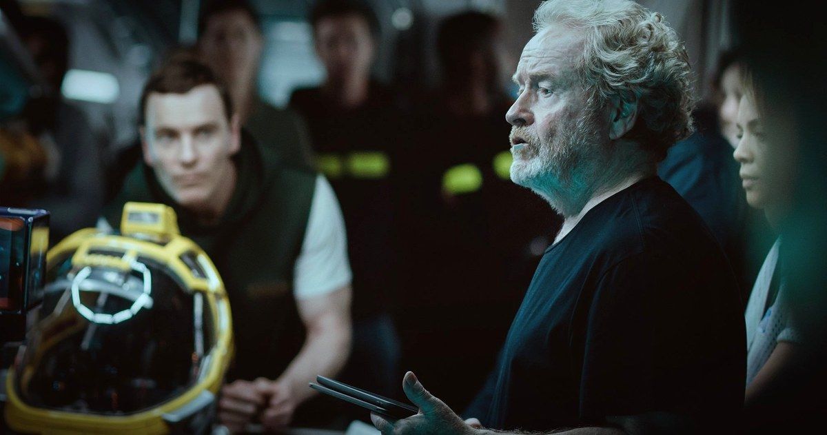 Alien: Covenant First Look at Michael Fassbender On Set