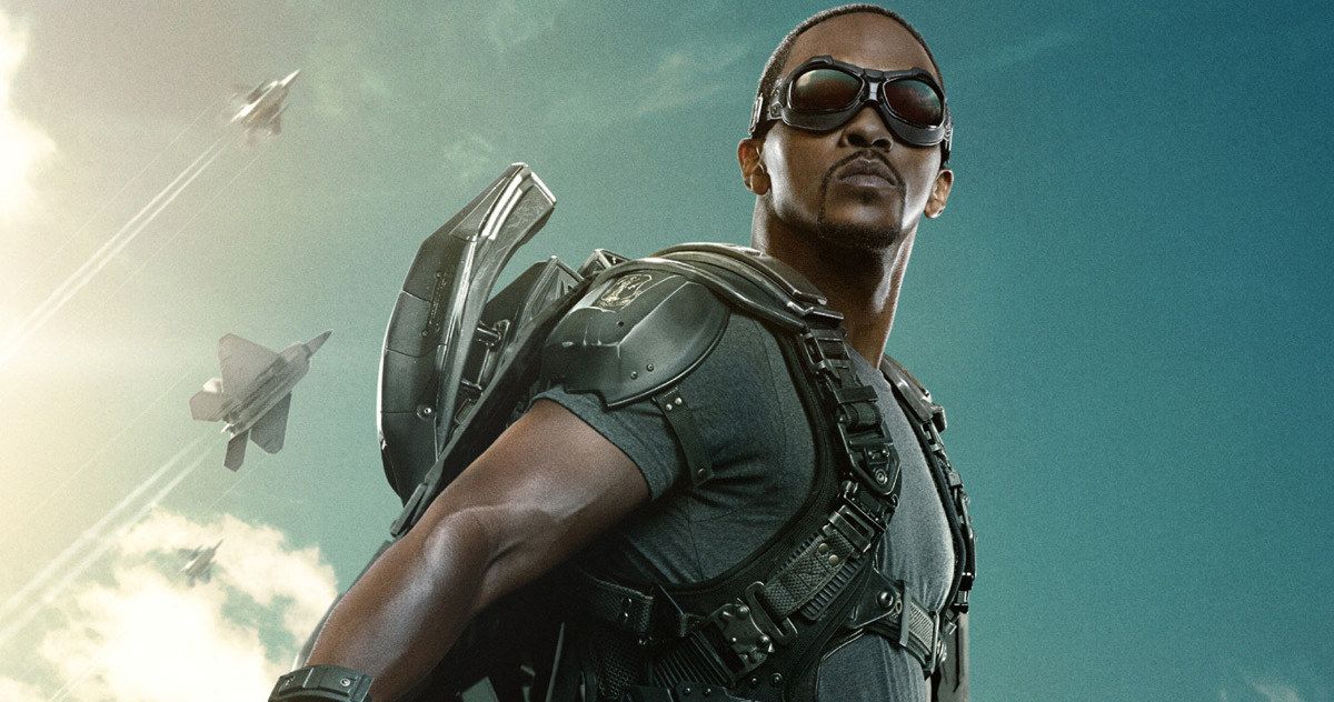 Captain America: Winter Soldier Falcon Character Poster