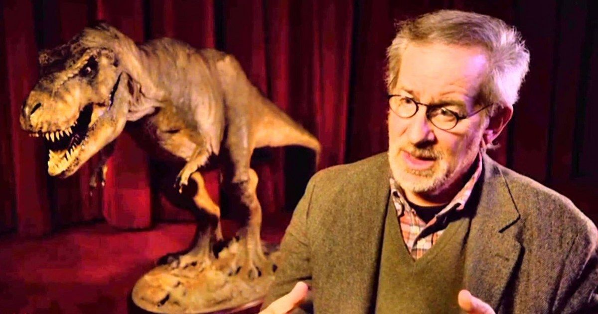 Go Behind-the-scenes of Jurassic World with Steven Spielberg