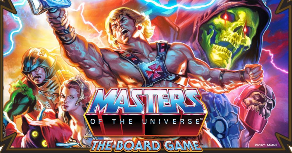 Masters of the Universe: Clash for Eternia Board Game Kickstarter Date Announced