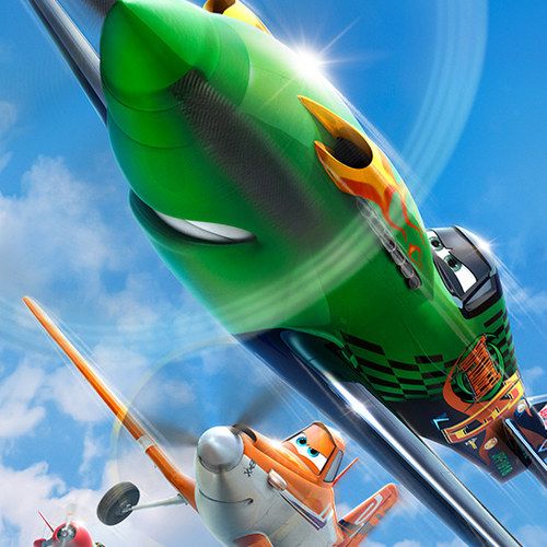 Disney's Planes Poster Featuring Dusty Crophopper and Ripslinger