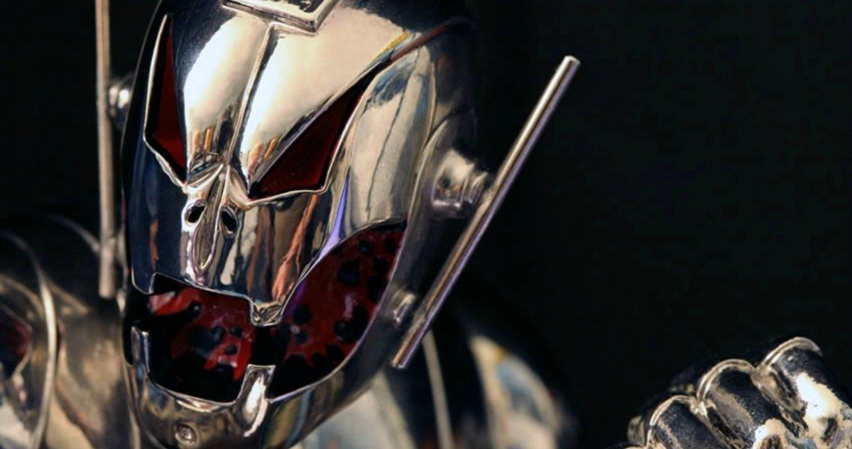 Ultron's Mask Revealed in Avengers 2 Set Video