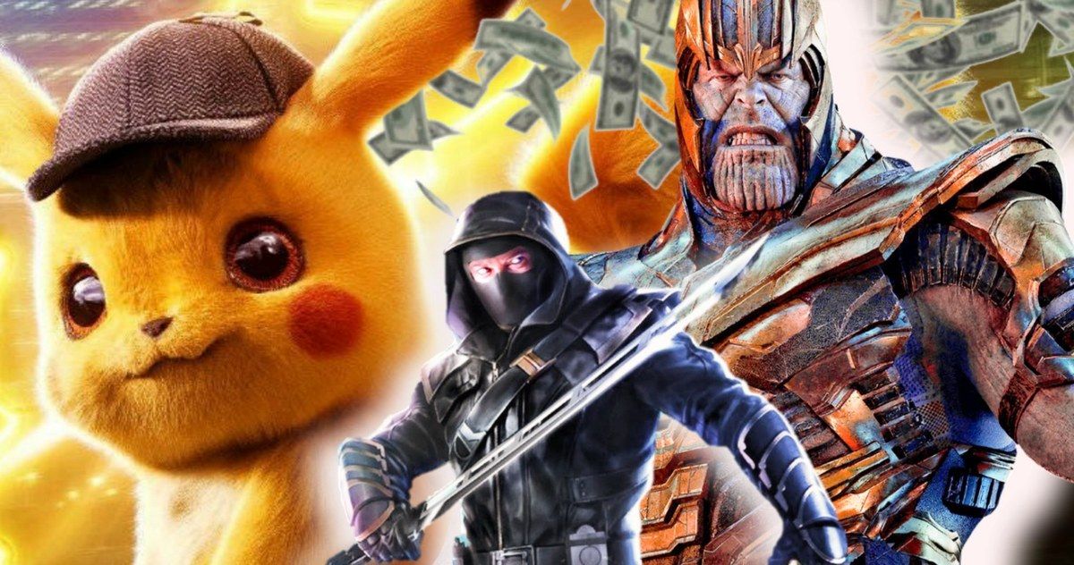 Detective Pikachu Slides Into 2nd as Avengers: Endgame Continues Dominating the Box Office