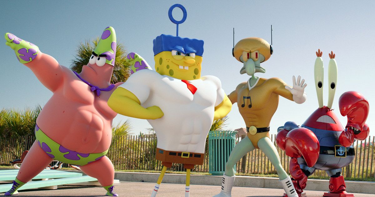 Spongebob Movie: Sponge Out of Water Comic-Con 2014 Panel Video