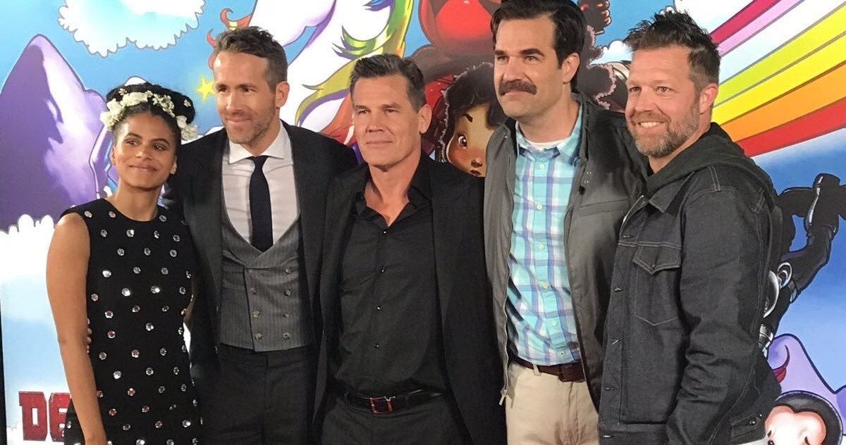 Peter and X-Force Show Up at Deadpool 2 Premiere