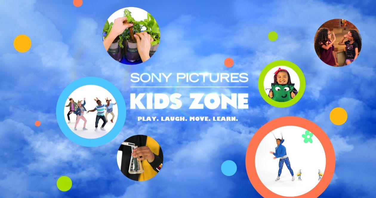Sony Pictures Launches Kids Zone Interactive Family Youtube Channel