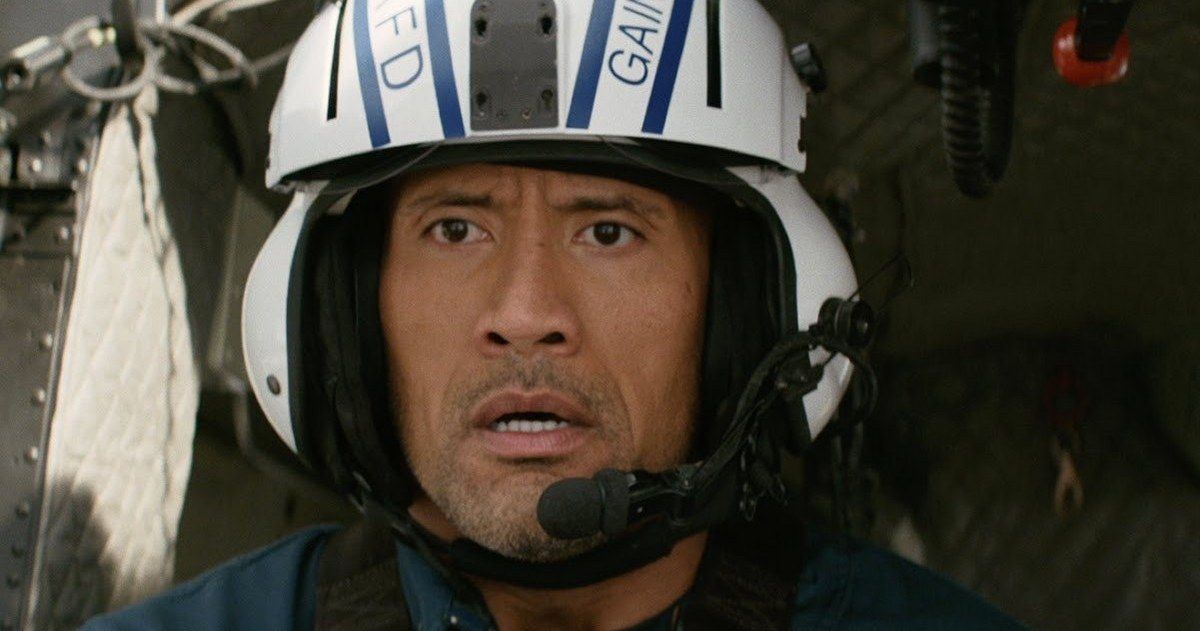 First San Andreas Clip: The Rock Battles The Big One!