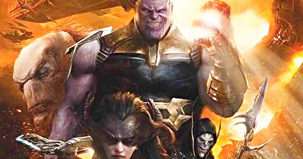 Thanos' New Weapon Revealed in Leaked Avengers 4 Art?