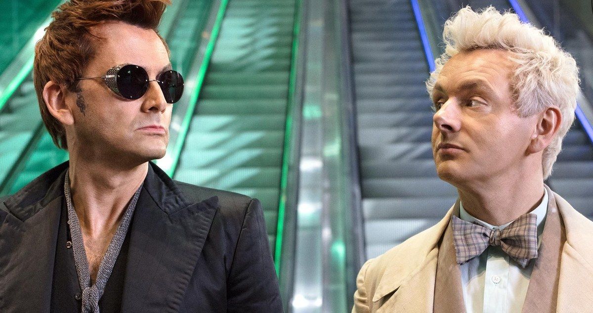 Amazon's Good Omens Trailer Welcomes the End of the World with Open Arms